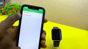 Glory Fit Smart Watch Connect To iPhone - (WhatsApp, Weather, Calls, 12Hr Time)