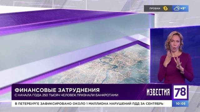 Программа "Известия с сурдопереводом". Эфир от 06.10.2023