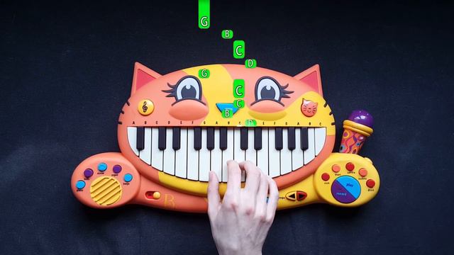 Senpai - Friday Night Funkin' - CAT PIANO tutorial смотреть онлайн