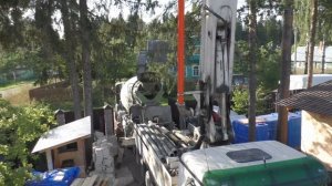 Монолитное Перекрытие - Армирование и Бетонирование в Доме из Газобетона по нашему проекту.