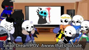 Sans AU react to ??? • Errormare, Afterdeath (⚠️ My AU ⚠️)