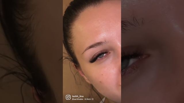 Наращивание ресниц @lashh_lina смотреть онлайн