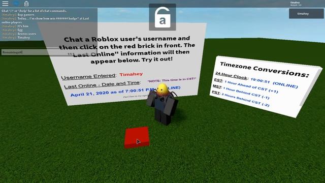 Check a Roblox User's "Last Online" Information secret egg смотреть онлайн