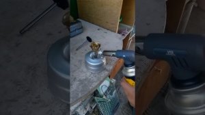 Первый запуск примуса Огонек ПТ-2.