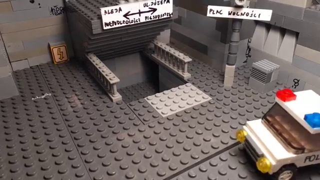 Graffiti in subway (Lego animation by Graffiti Production # 2) смотреть онлайн