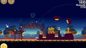 Angry Birds Seasons. Abra-ca-bacon (level 2-6) Golden Egg Прохождение от SAFa