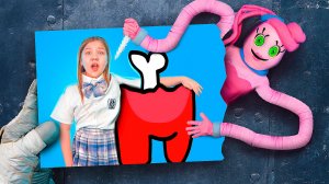 ПРИЕМНАЯ СЕМЬЯ КСЮШИ - AMONG US в РЕАЛЬНОЙ ЖИЗНИ! Смешные пранки амонг ас!