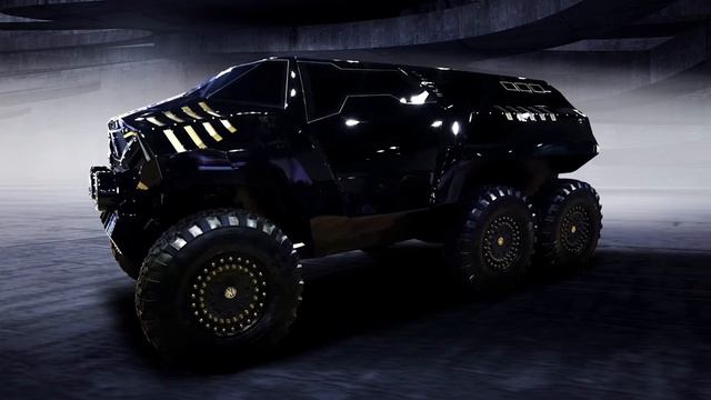 Devel Unveils A Monster 6x6 SUV Concept смотреть онлайн