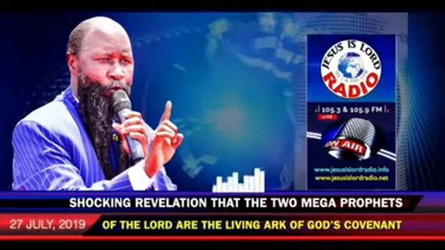 ШОКИРУЮЩЕЕ ОТКРОВЕНИЕ: ДВА МЕГА ПРОРОКА  ЯВЛЯЮТСЯ ЖИВЫМ КОВЧЕГОМ БОЖЬИМ