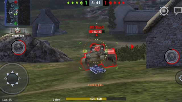 World of Tanks-American T6E1 Grizzly-Defeat-Mobile-Android-Ios смотреть онлайн