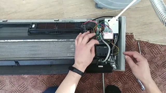 Замена двигателя внутреннего блока LG