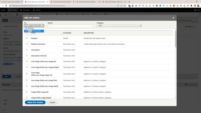 Drupal 8 9 10 Views how to display Taxonomy Vocabulary Terms in a Bootstrap grid listings page 2023