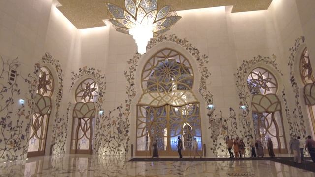 Абу - Даби . Мечеть шейха Зайеда - Восточная сказка наяву. смотреть онлайн