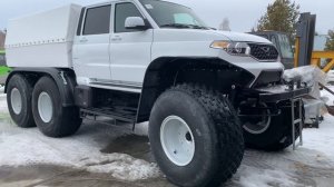 6х6 из Патриота, снегоболотоход для зимника СКБ-600