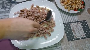 Салат "НОВИНКА" на Праздничный Стол 2019! Очень ВКУСНО, СЫТНО и ПРОСТО!