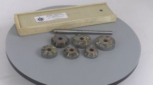 Зенковки (шарошки) сёдел клапанов МАЗ, ЯМЗ 236, СМД-60, А-41, 9 резцов