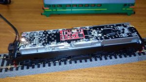 Тепловоз M62-1564 PIKO. #97940. Установка звукового декодера.