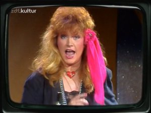 Алла Пугачева в программе "ZDF-Hitparade" (ФРГ, 16.09.1987 г.)