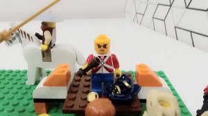 сделал Lego средневековый город!( за один день)#lego #обзор