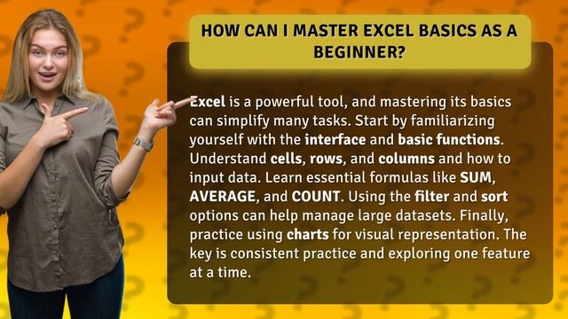 How Can I Master Excel Basics as a Beginner?