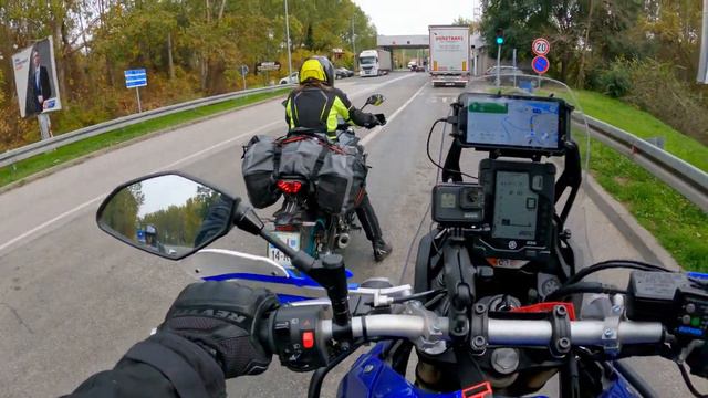 Border Crossing From Serbia to Croatia | Autumn Motorcycle Trip (#5)