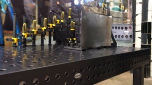 Магнитные болты - Работа с 3D сварочным столом Siegmund