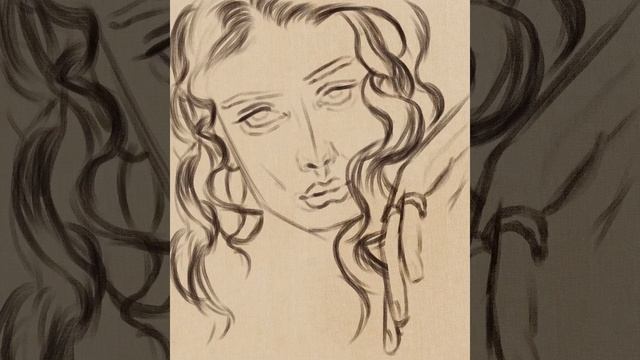 Как рисовать в Procreate маслом? Или первые попытки работать в технике масло.