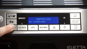 How to program the quantity of coffee and milk with your De'Longhi Eletta Cappuccino ECAM 45.760