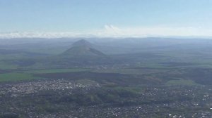 Пятигорск Главный Кавказский хребет Эльбрус вид с горы Машук