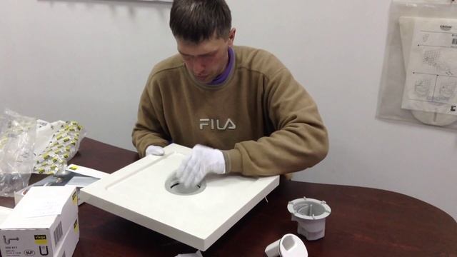 Сифон для душевого поддона D-90mm Viega Tempoplex 364 786 смотреть онлайн