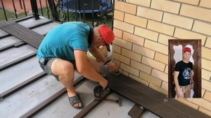 МОНТАЖ ТЕРРАСНОЙ ДОСКИ Дпк,WPC terrace board