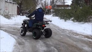 Испытание китайских покрышек для квадроциклов WANDA