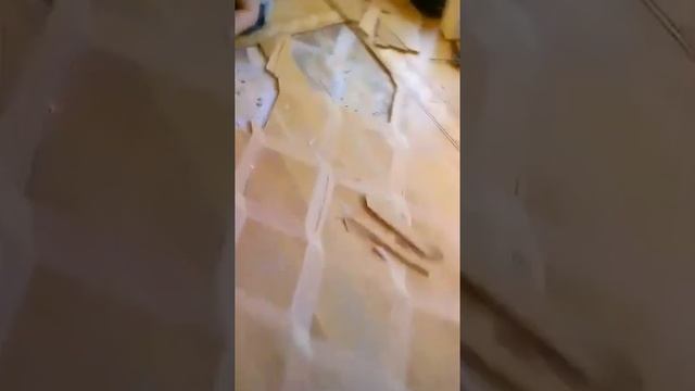 Восстановление художественного паркета после затопления