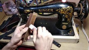 Зингер 16к36 номер 2 для кожи!