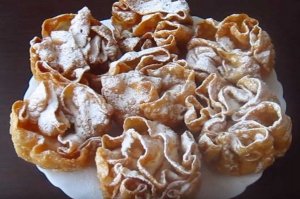 ПЕЧЕНЬЕ "ХВОРОСТ РОЗОЧКА"