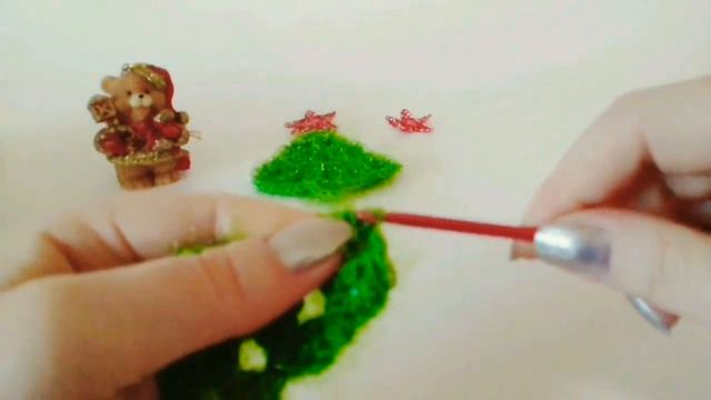 Елочка крючком / Как связать елочку крючком