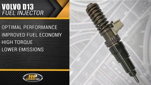 Injector Cups failing in your Volvo D13?  Diesel Fuel in Oil?  Time to replace your D13 Injectors!