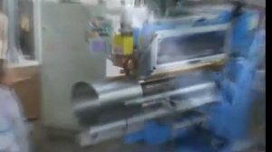 CEMSA. Полуавтоматическая сварочная установка для продольной роликовой сварки. MRL F 1000 SQ-TOL.