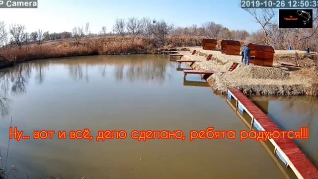 Vip пруд "Чёрные камни" Воруют форель! смотреть онлайн