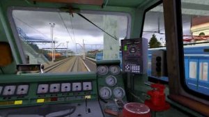 Траинз симулятор 2009 ЧС-4т на маршруте Яр-Транссиб (Trainz Simulator 2009 Chs4t-519 Yar-Transsib)