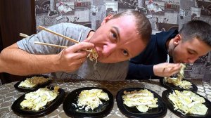 ПРИГОТОВИЛИ И СЪЕЛИ ЖАРЕННЫЕ ПЕЛЬМЕНИ РОЛЛТОН ЯЙЦА, КТО БЫСТРЕЕ СЪЕСТ МНОГО ЕДЫ, ЕДА ЧЕЛЛЕНДЖ АСМР