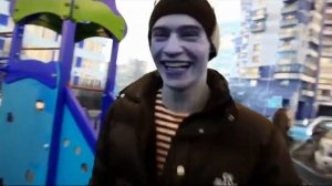 Гопники танцуют под песню черная коза