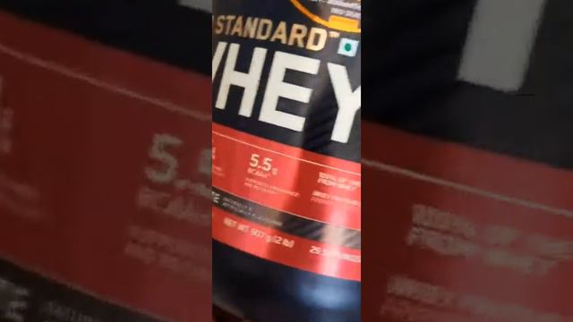 On ( optimum nutrition )Gold standard Whey protein in 1kg.|| Unboxing||💪🏋🏋♂️ смотреть онлайн
