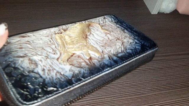 Подарок мужу на 23 февраля? Распаковка и обзор мужского кошелька с Алиэкспресс. смотреть онлайн