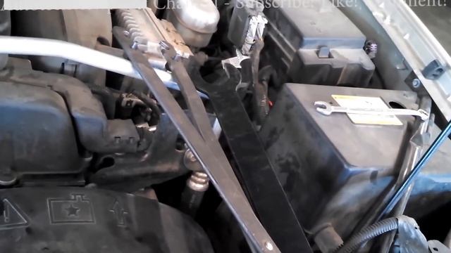 Water pump replacement Chevy Chevrolet Trailblazer 4.2L 3.5L Engines GMC Install Remove Replace смотреть онлайн