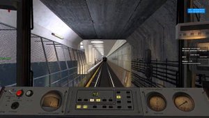 Garry's mod Metrostroi-Дзержинская линия  Новосибирский метрополитен