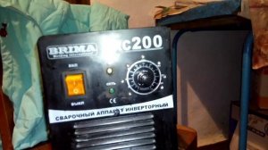 Brima arc 200 ,уход за сварочным аппаратом.