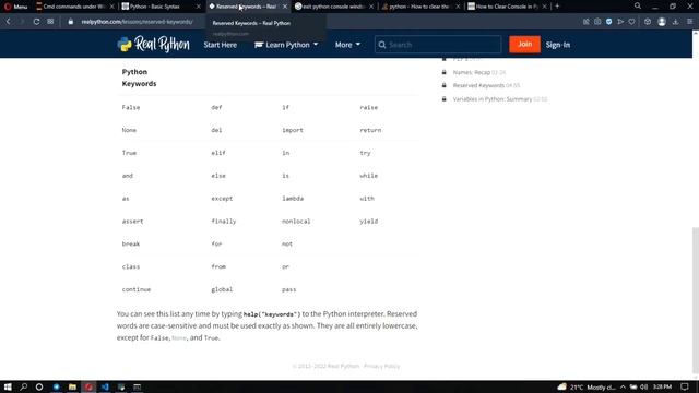 Python Identifiers, Keywords, Indentations and Multi-line statements. #pythonprogramming #python