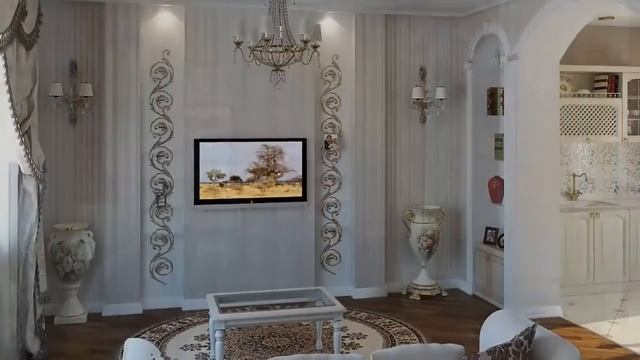 Гостиная в классическом стиле смотреть онлайн