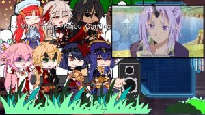 Genshin impact react to rimuru tempest as New Traveler | that time i got reincarnated as a slime